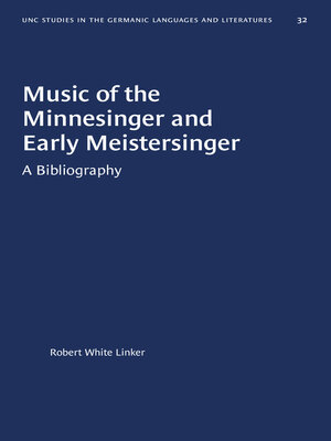 Music of the Minnesinger and Early Meistersinger - ebook